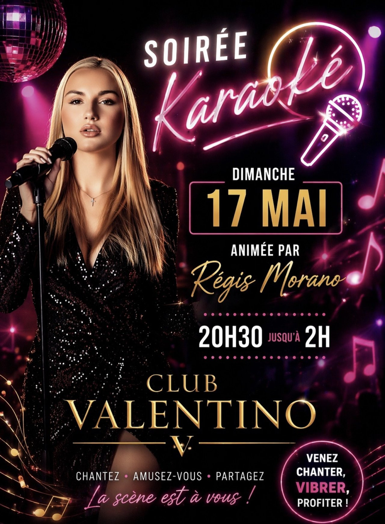 Soirée Karaoké Au Club