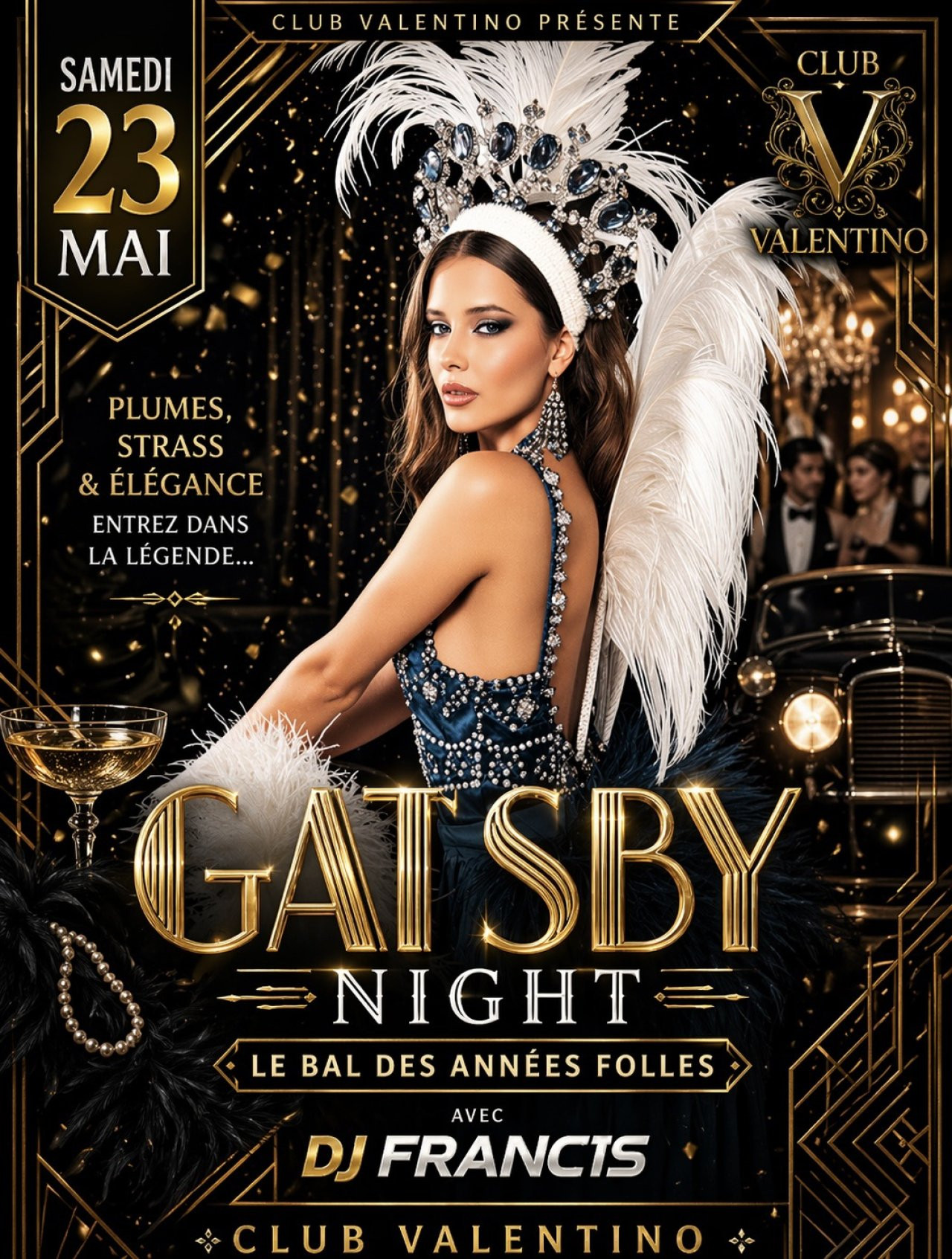 Gatsby Night Le Bal Des Folles!!!