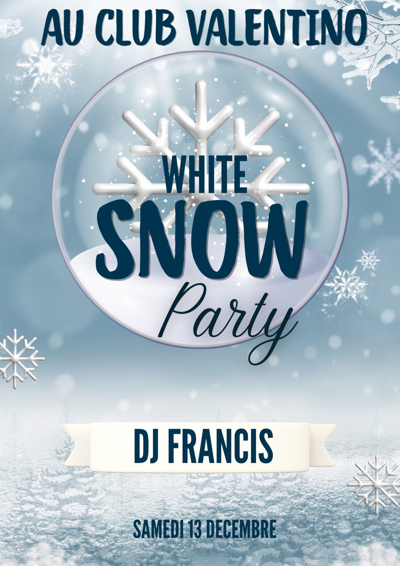 White Snow Party !!!!!