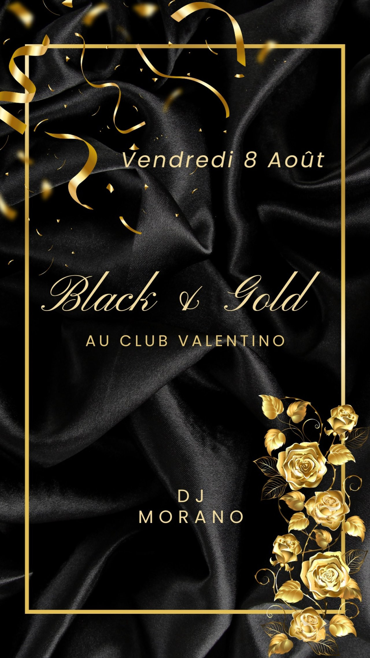 Soirée Black & Gold !!!!