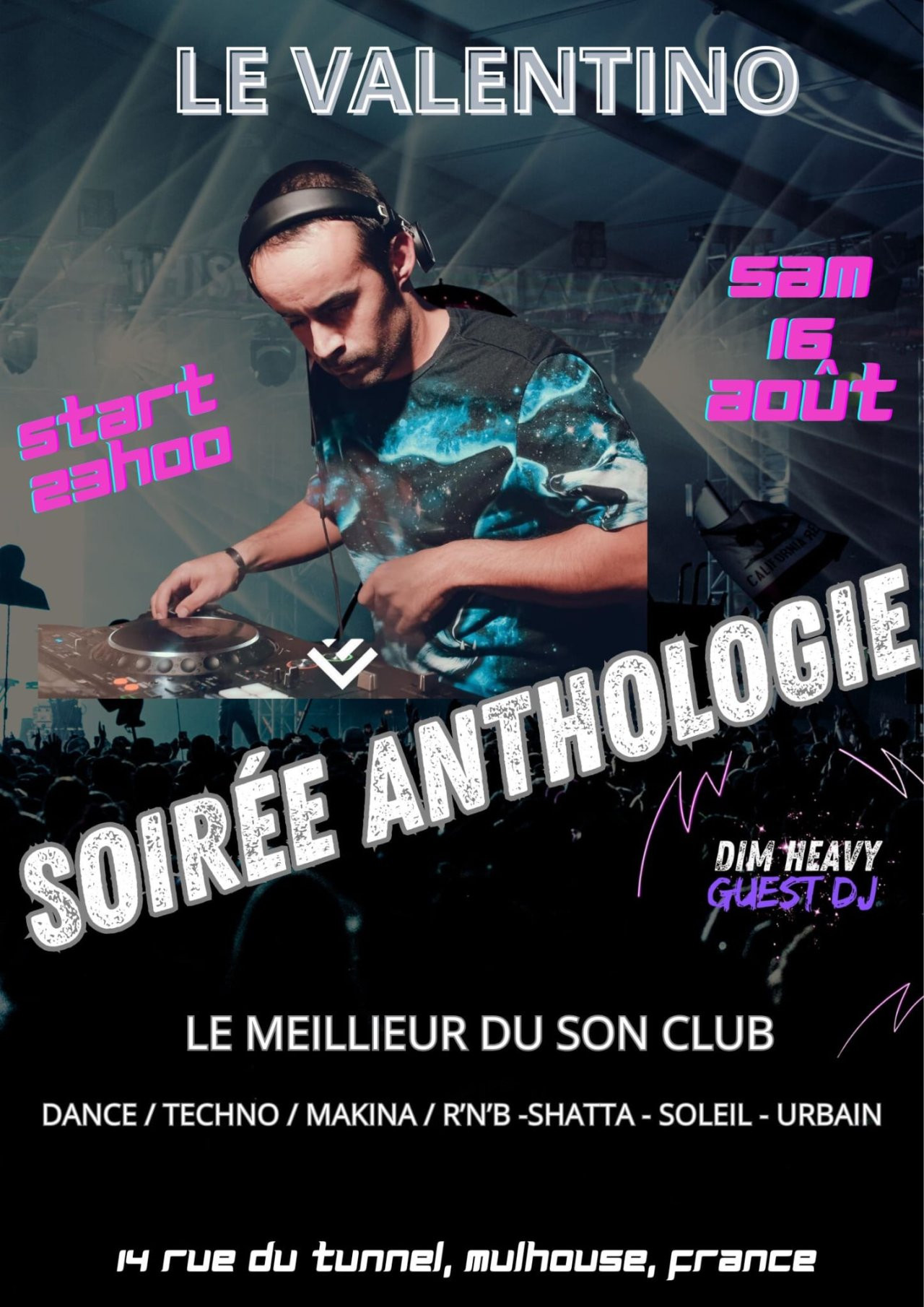 Soirée Anthologie !!!