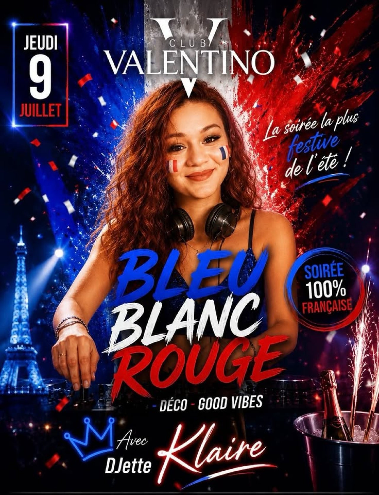 Soirée Bleu Blanc Rouge !!!