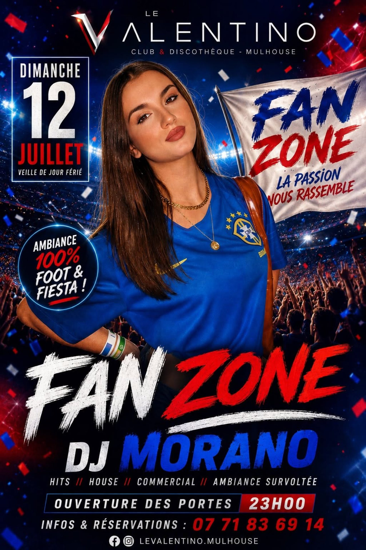 Fan Zone Au Valentino!!!