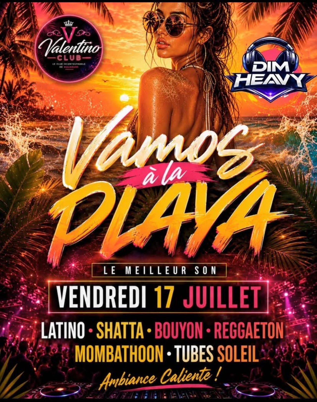 Vamos A La Playa Au Valentino!!!