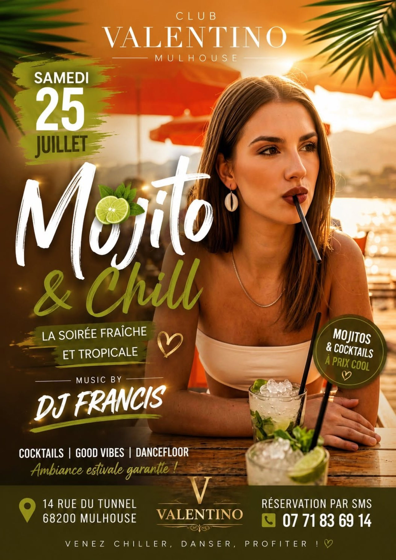 Mojiti Chill Au Vlentino !!!!