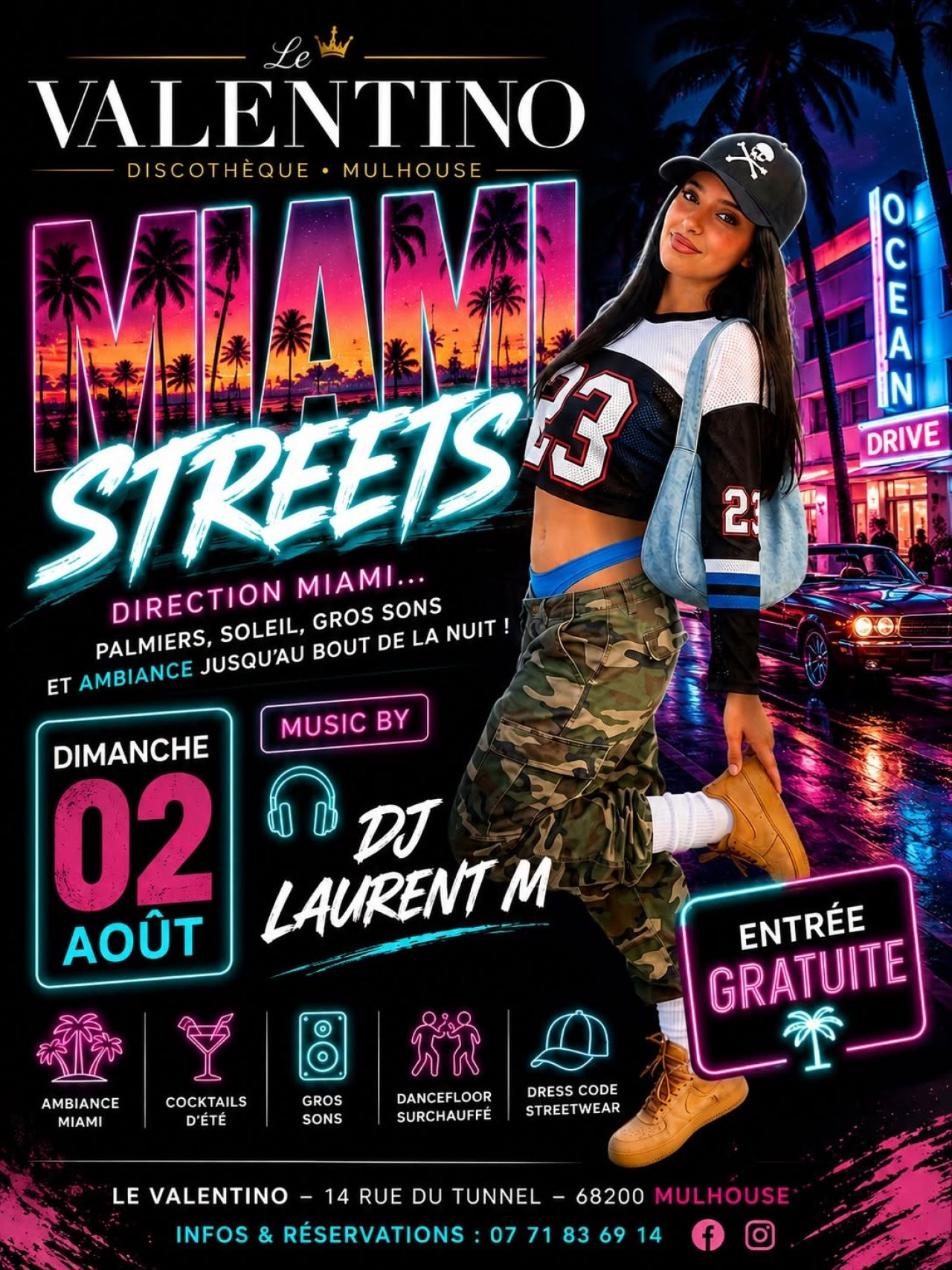 Miami Streets Au Valentino !!!