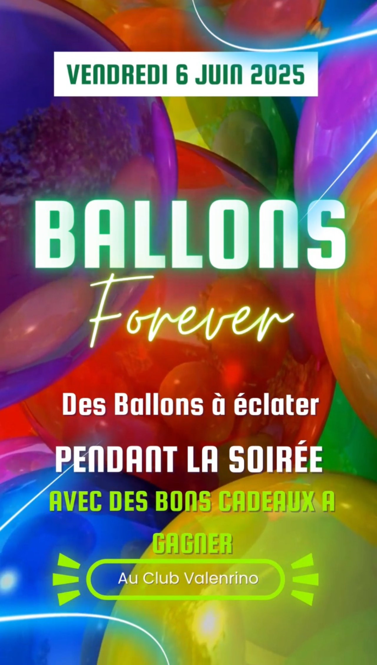 Image de l'évènement Ballons Forever