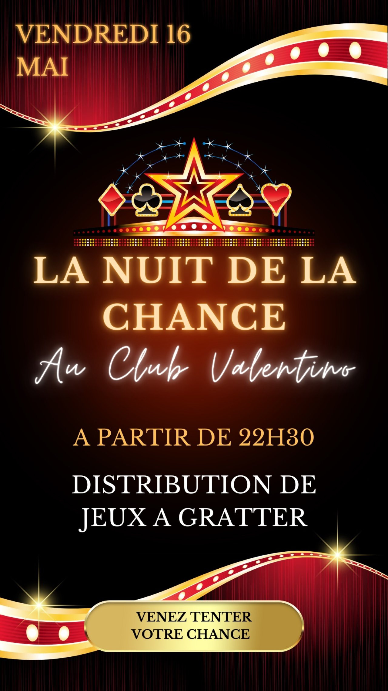 Image de l'évènement Nuit De La Chance