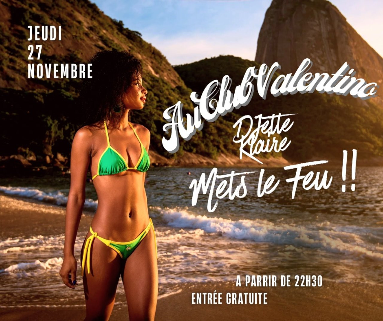 Soirée Tropicale Au Club Valentino