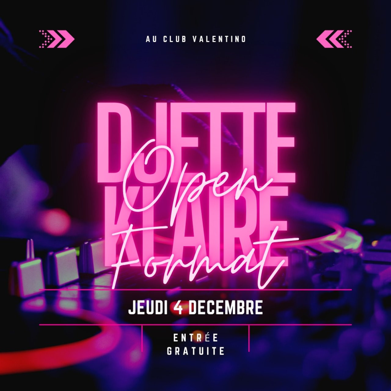 Open  Format  Djette  Claire